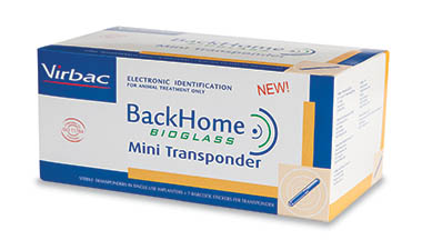 Backhome bioglass mini transponder packshot