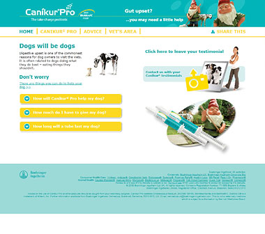 Canikur website screenshot
