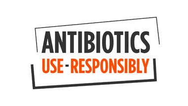 Antibiotic - Use responsibly logo