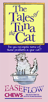 Tales of Tuna The Cat leaflet cover