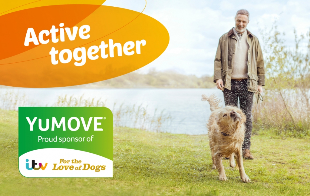 YuMOVE will sponsor ITVs For the Love of Dogs