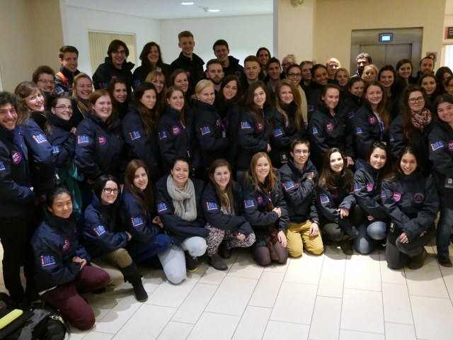 IVC New Grads in first year of programme having received their Regatta jackets courtesy of IMS