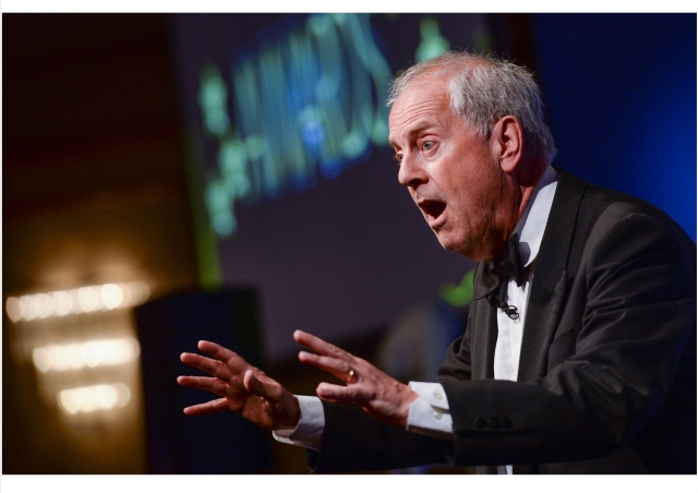 Broadcaster Giles Brandreth at the CVS Conference