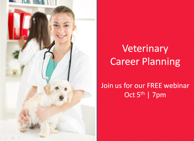 Free webinar - vet career planning