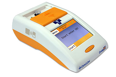 Photo of the CoagHD equine blood coagulation analyser