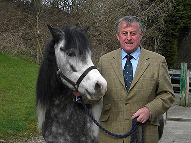 Barry Johnson and Lizzie