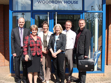 Photo of Chris Royle (Nottingham Trent) Ann Ord (Nottingham Trent) Frances Barr (BSAVA) Gill Richards (Nottingham Trent) Andrew Ash (BSAVA) Matt Henn (Nottingham Trent)