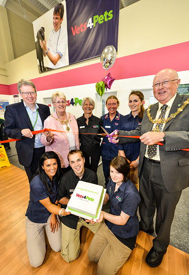 Ribbon cutting ceremony