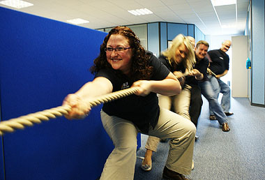 The BCF team in training