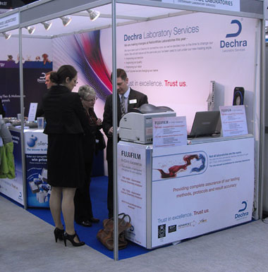 Dechra Laboratory Services stand at BSAVA