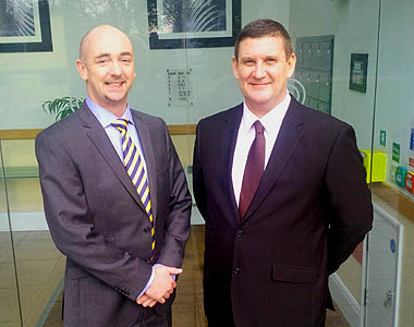 BVS directors, Scott and Stuart standing next to each other