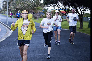 An image of last year's Fun(d) Run which took place during WSAVA World Congress in Cape Town, South African, in September