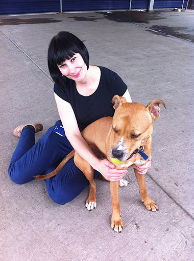 Hannah and Philip sitting next to each other