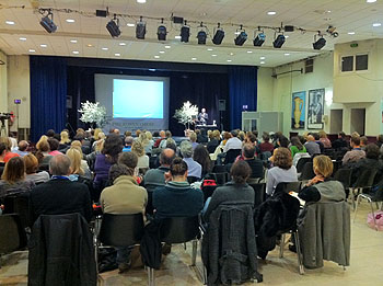 Photo of delegates at symposium