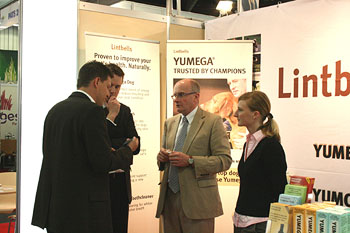 Meeting customers at major events is an important aspect of Lintbells business
