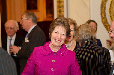 Jane Holderness-Roddam at our Buckingham Palace 85th anniversary reception