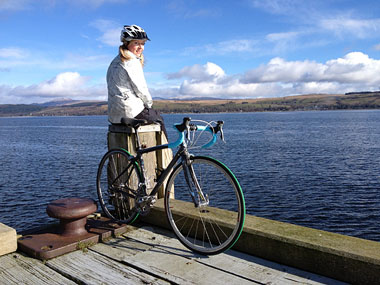 Lindsay Calcraft Olympic toch bearer