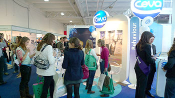 CEVA stand at London Vet Show 2010