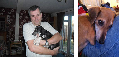 Rescued pups and Floppy