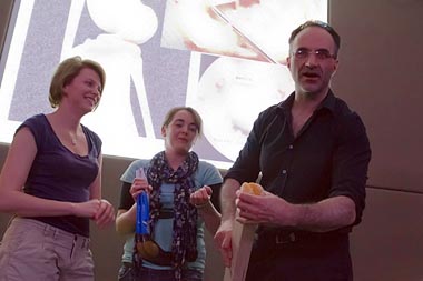 Noel and glamorous assistants