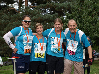 A team from Vet Charity Challenge 2013