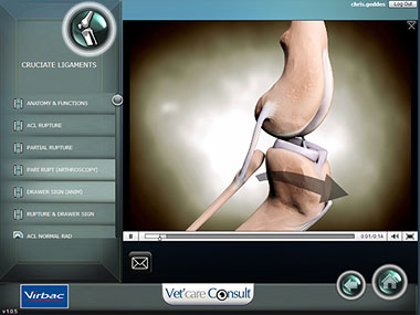 Screenshot Virbac Vet Care Consult