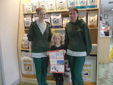 Tansy With Veterinary Nurses
