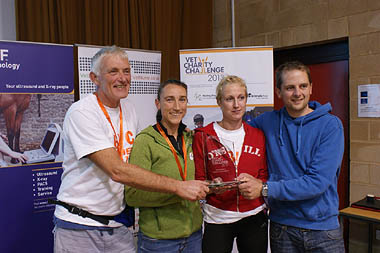 Photo of winners in 2013, BVC Bashers team