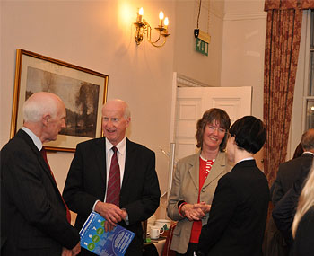 Professor David Lloyd with Harvey Locke and delegates at the BVA launch 22nd October 2010