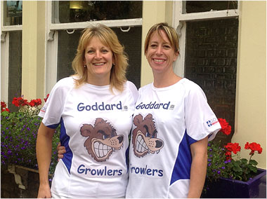 Image showing (left to right) Philippa Davies and Lisa Cooper