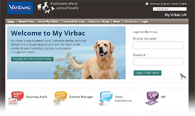 My Virbac screenshot