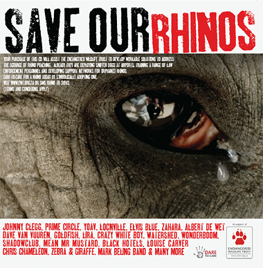 Save The Rhinos CD cover