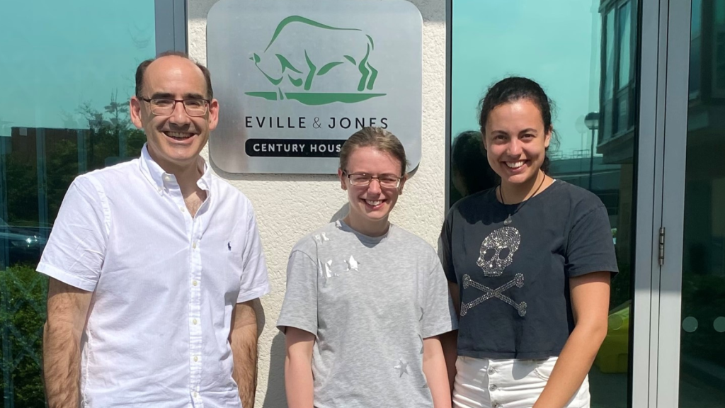 Charles Hartwell, Lucy Blount and Rosanna Moss