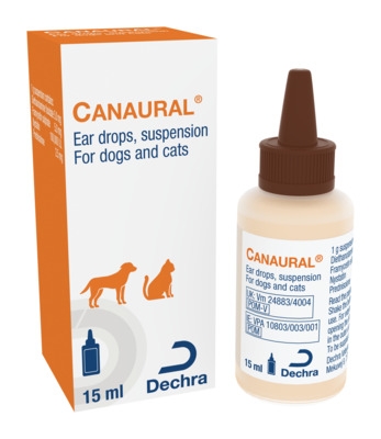 Canaural, a popular otitis externa treatment from Dechra Veterinary Products is now available in veterinary wholesalers.