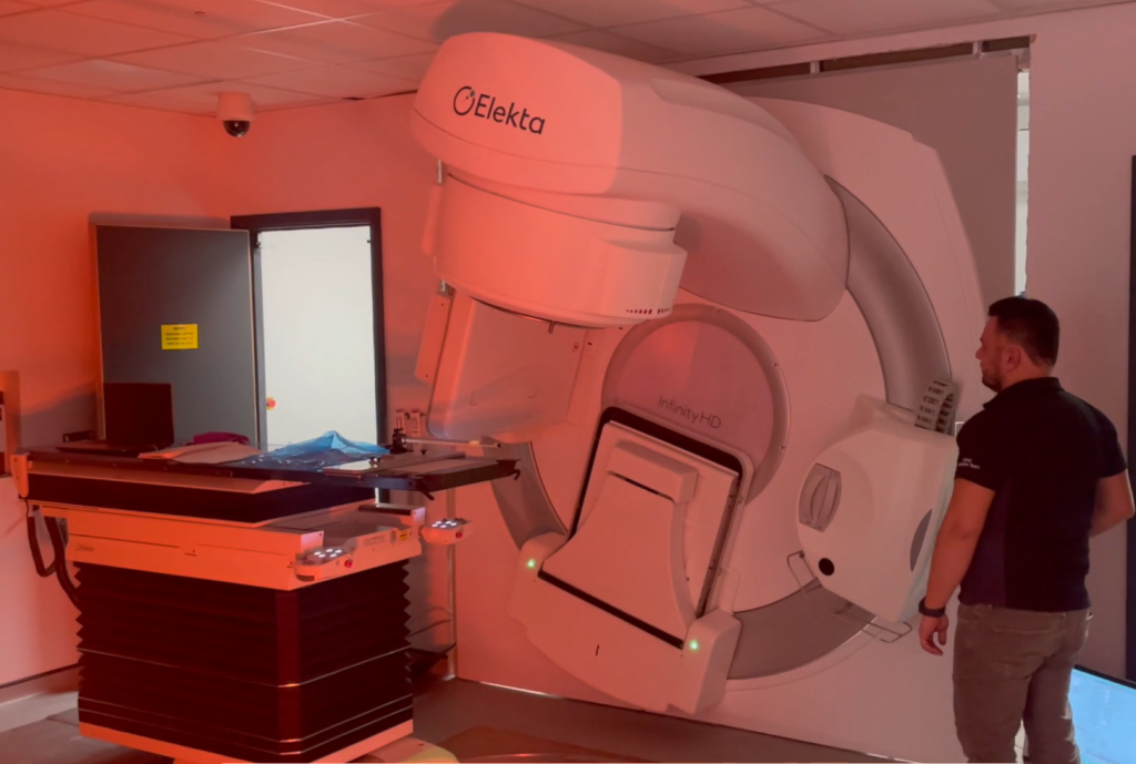 A state-of-the-art linear accelerator is being installed at Bristol Vet Specialists referrals hospital to offer advanced image-guided radiation treatments