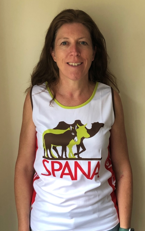 Marianne Davies from Iver in Buckinghamshire will be running ‘The Big Half’ for SPANA