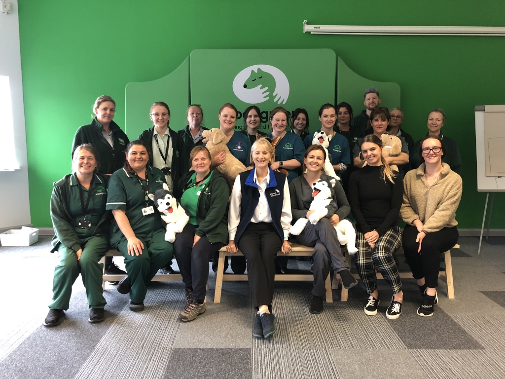 Group photo. Improve, Woodgreen, RECOVER