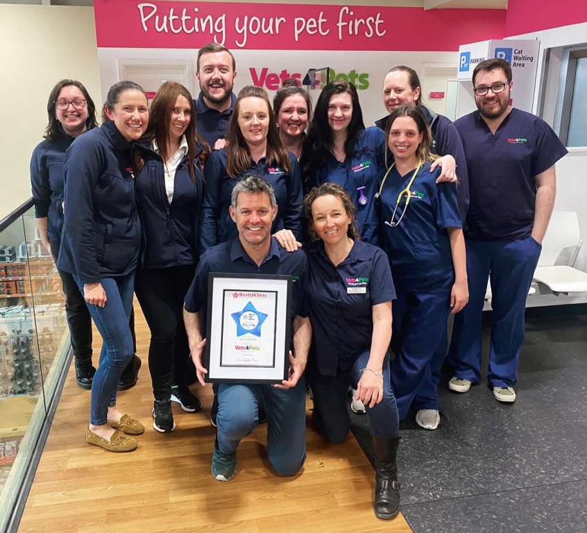 The team at Vets4Pets Leeds Birstall