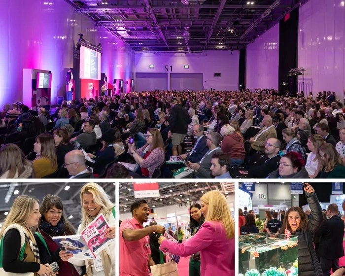 Large crowd in lecture hall at London Vet Show 2023