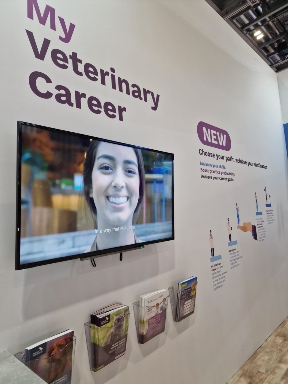 My Veterinary Career booth at LVS