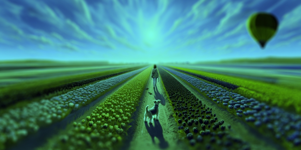 Amazing visuals by veterinary ophthalmologist Chris Dixon show how animals see the world.