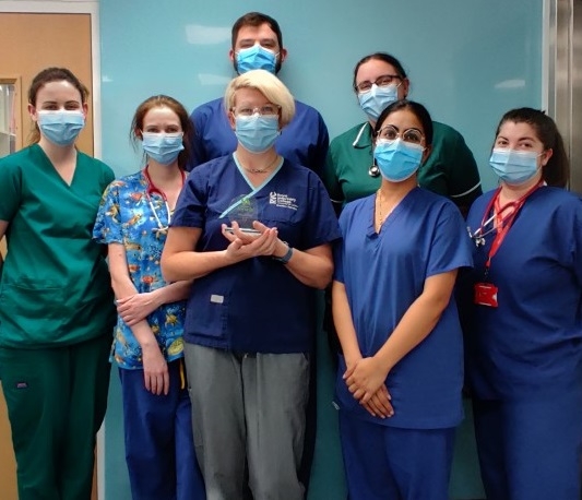 Beaumont Sainsbury Animal Hospital Team - winners of the Rabbit-friendly Veterinary Practice of the Year award