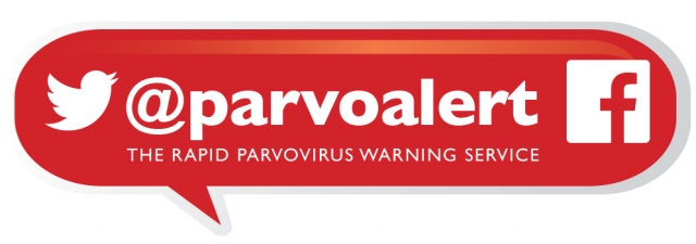 The ParvoAlert logo