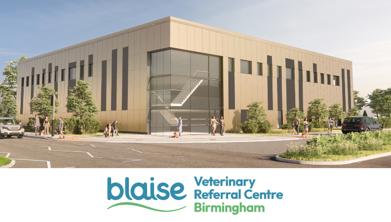 IVC Evidensia has unveiled the name for a new £10m Referrals Hospital in Birmingham as Blaise, named after the patron saint of veterinarians. 