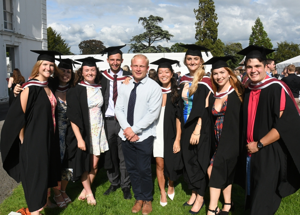 Some of the first cohort of students on the Veterinary Science: Accelerated Graduate Entry (BVSc) programme