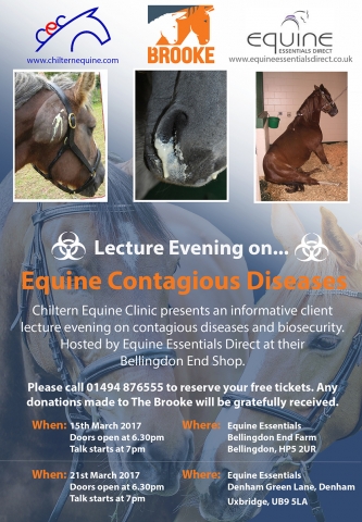 Equine Contagious Diseases flyer