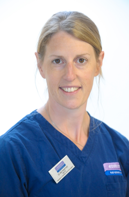 Alix Freeman, who has become a recognised European Veterinary Specialist in Dentistry