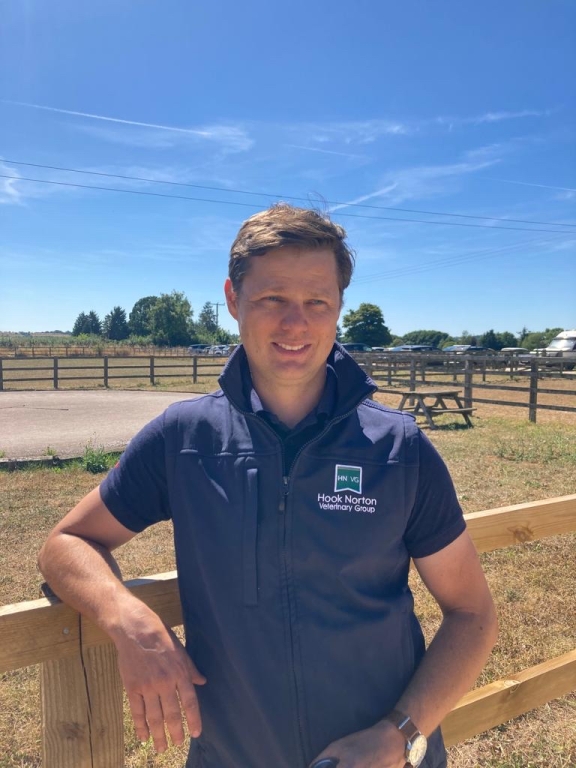 Tom Righton of Hook Norton Vets