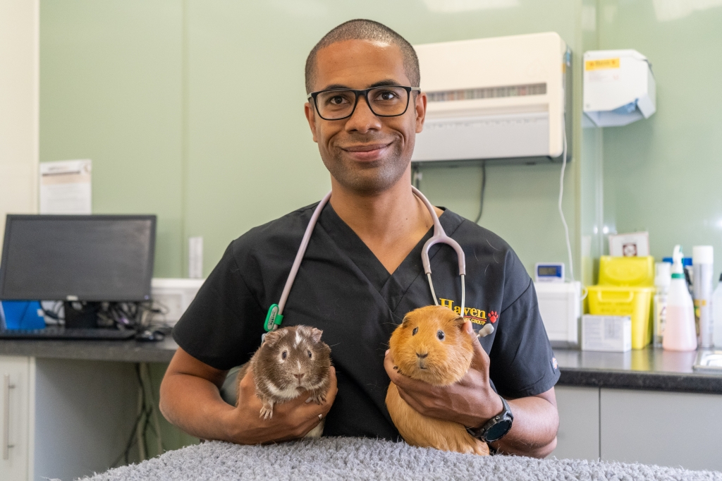 Happy: Vet Antony Bada feels valued and cared for at VetPartners