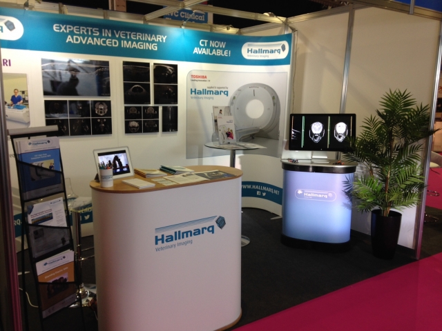 Hallmarq Veterinary Imaging stand at London Vet Show